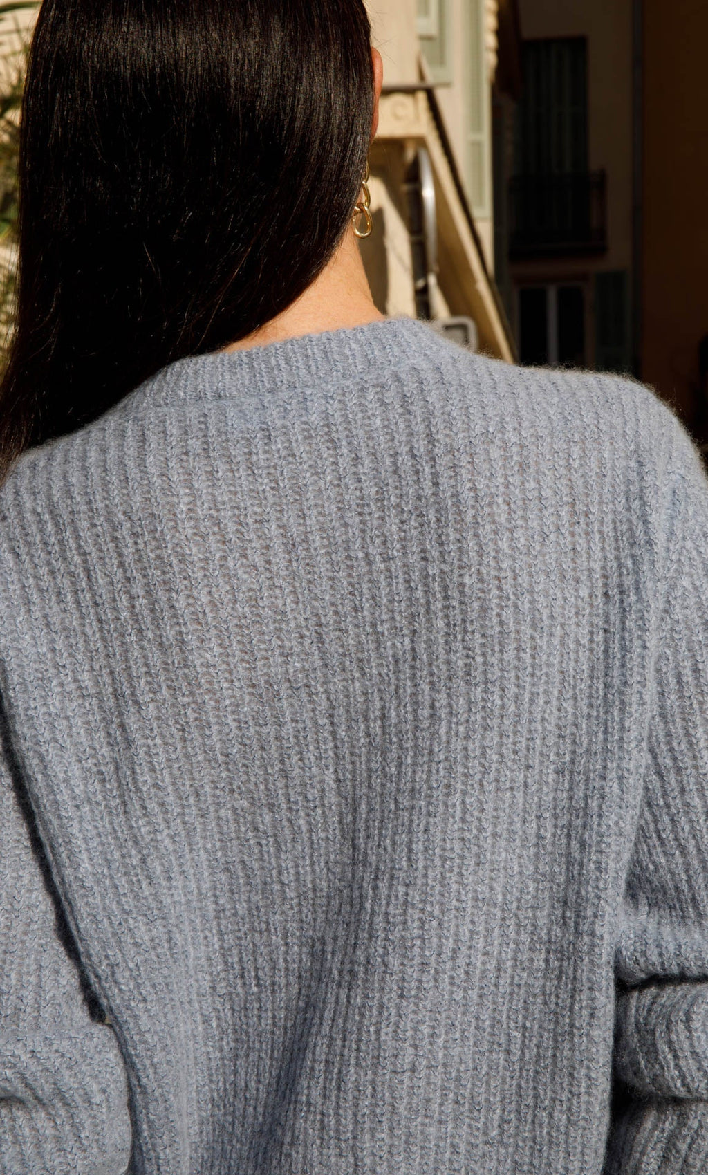 Bianca Boucle Cashmere Cardigan
